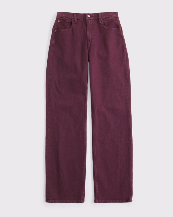 Curve Love High Rise 90s Relaxed Jean, Pium view 1