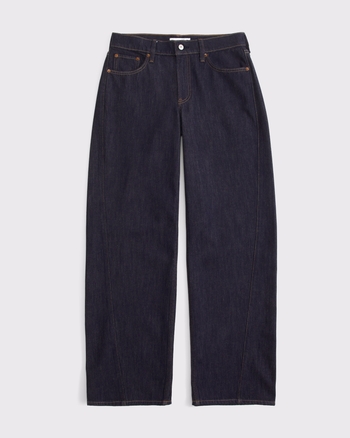 Curve Love Low Rise Ultra Loose Jean