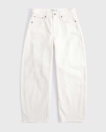 High Rise Barrel Jean