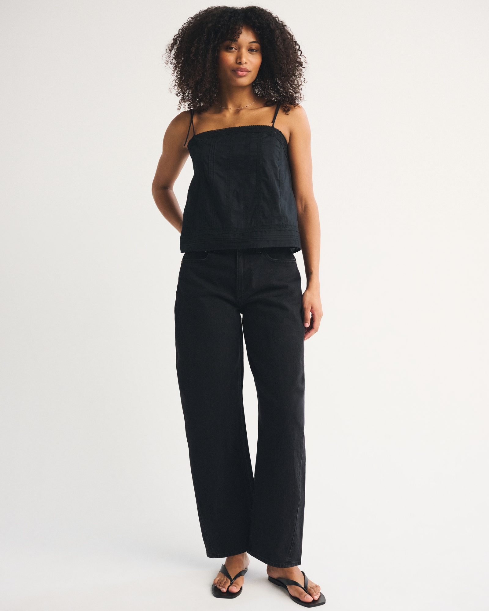 Curve Love High Rise Barrel Jean