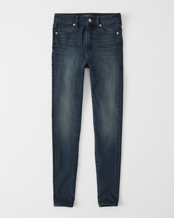 abercrombie high rise super skinny jeans