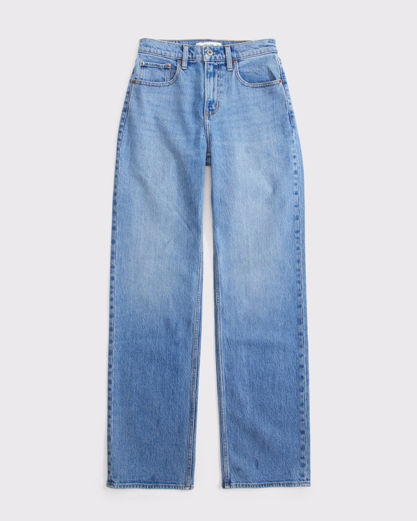 Curve Love High Rise 90s Relaxed Jean, Light Wash view 1