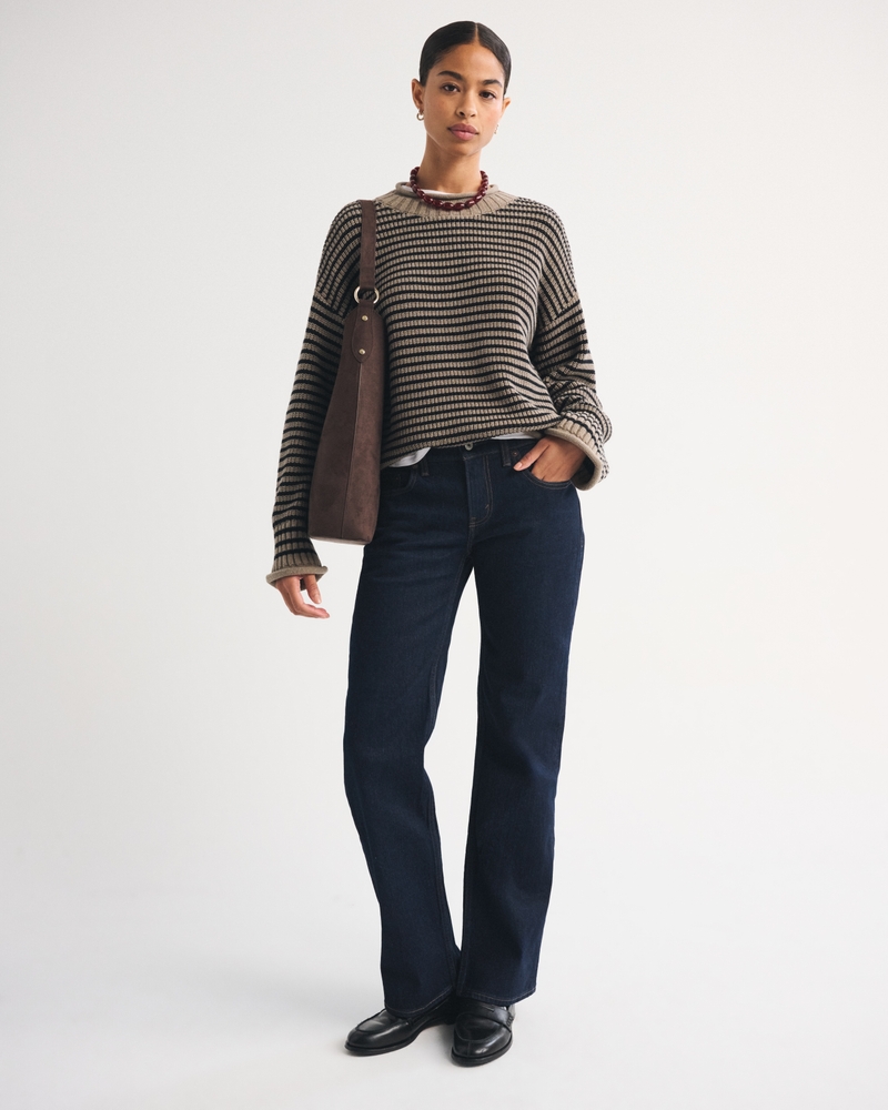 Low Rise 90s Relaxed Jean - rinse by Abercrombie & Fitch