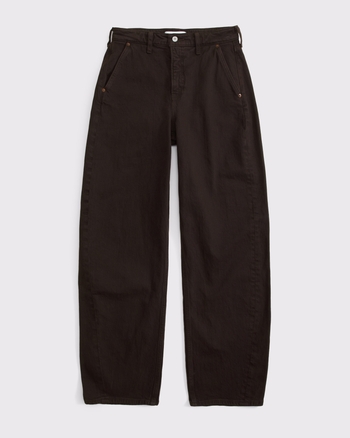 High Rise Barrel Jean