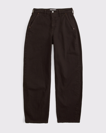 Curve Love High Rise Barrel Jean