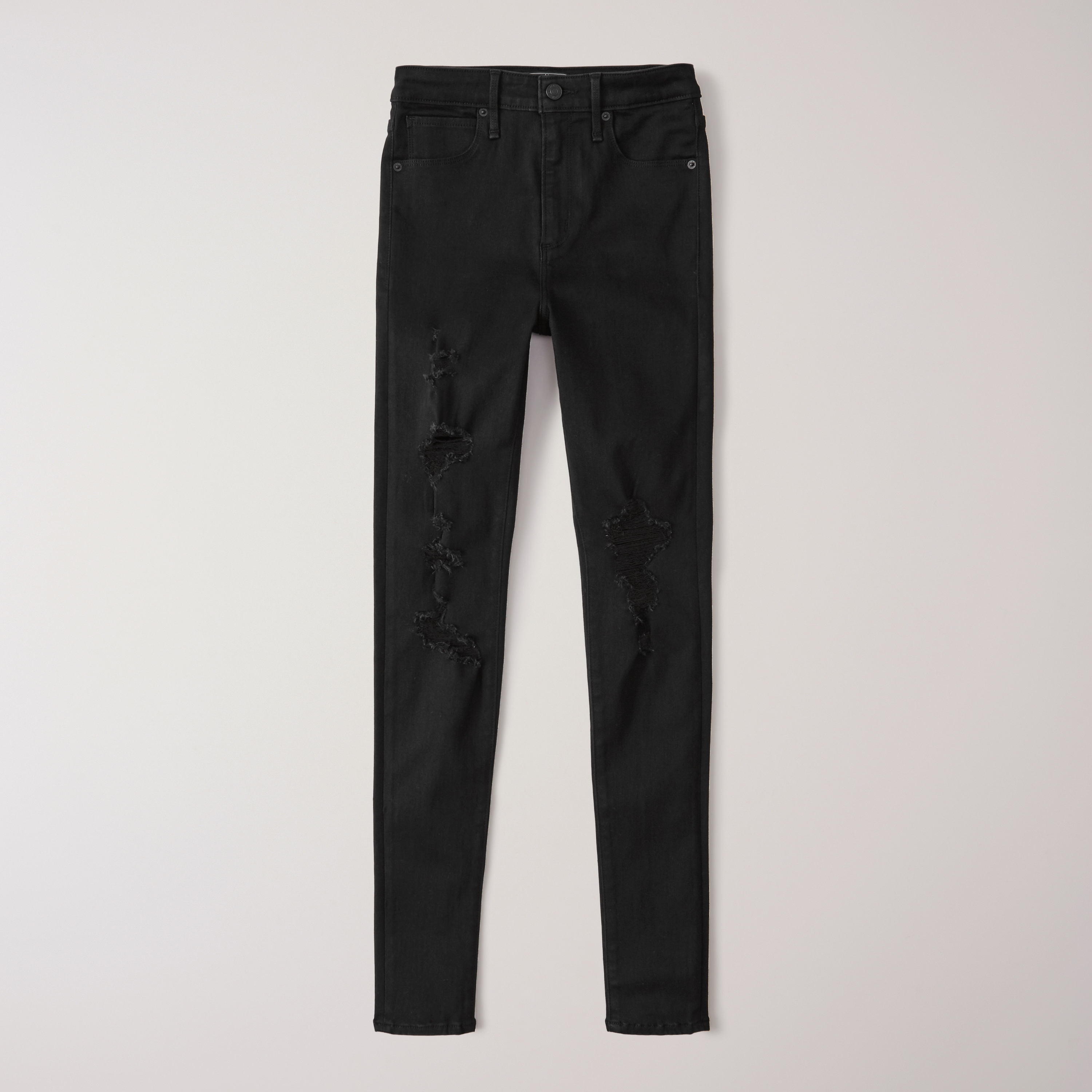 abercrombie and fitch black jeans