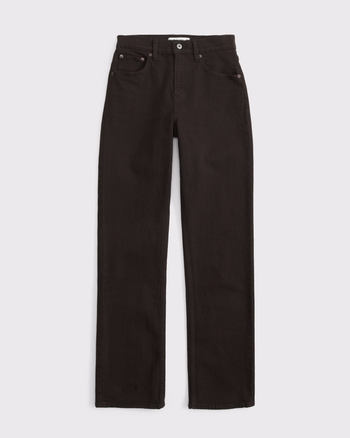 High Rise 90s Straight Jean