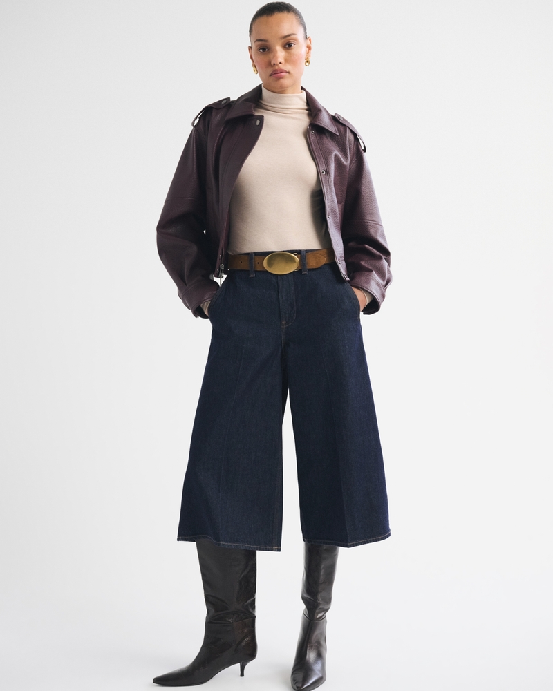 High Rise Culotte Jean - thumbnail 10