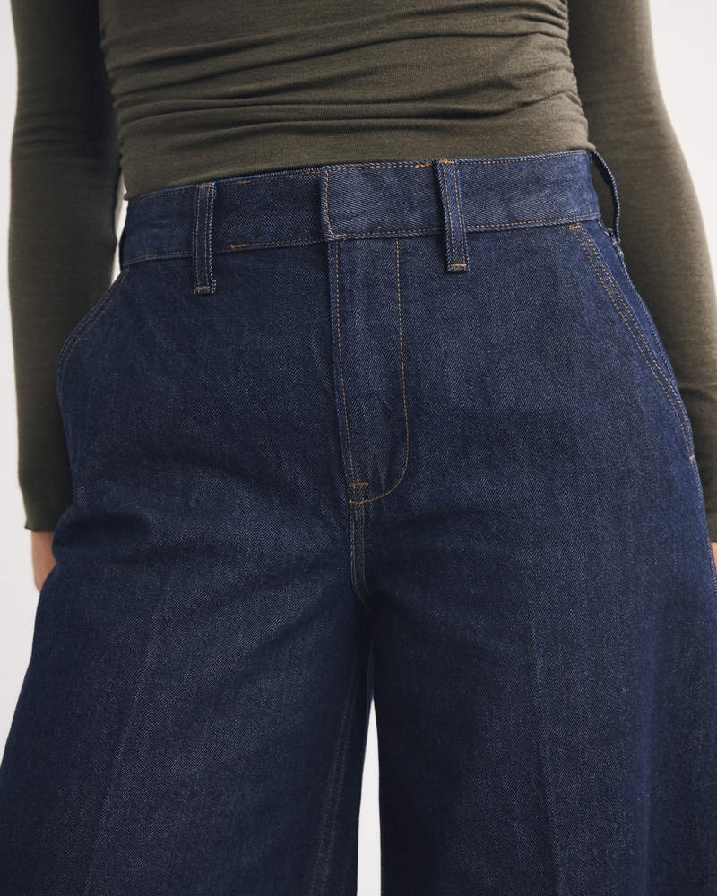 Curve Love High Rise Culotte Jean - thumbnail 10