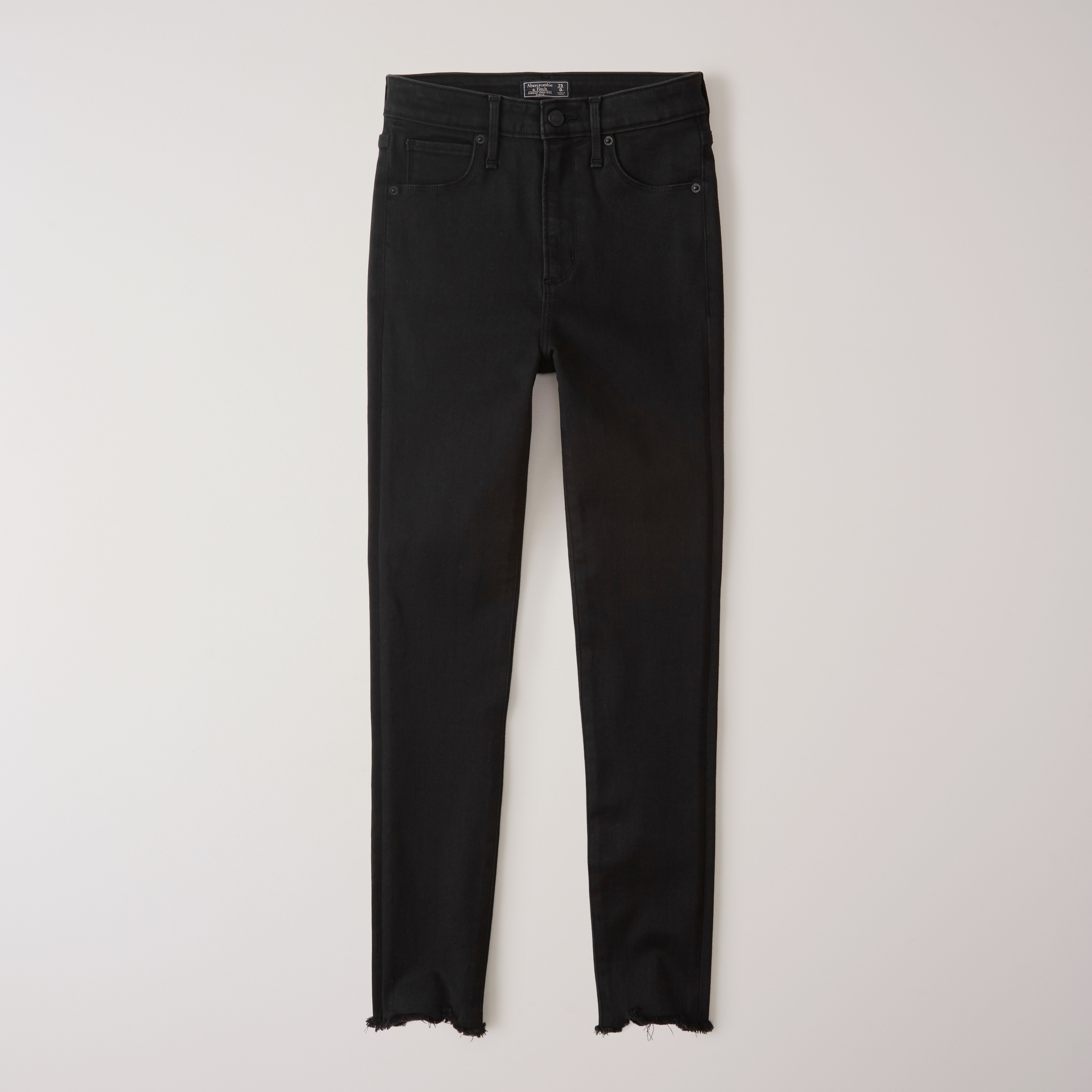 abercrombie and fitch high rise ankle jeans