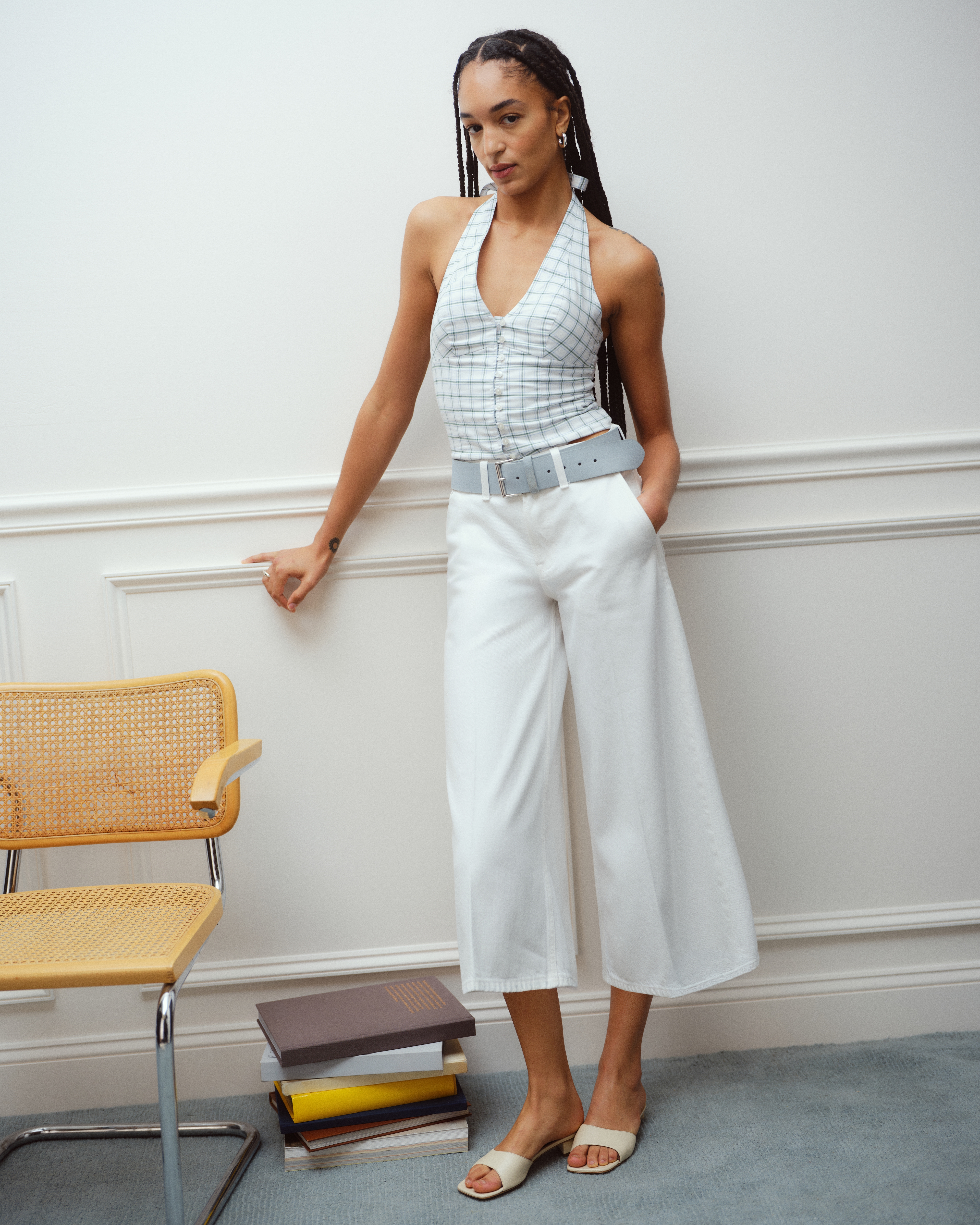 Женские джинсы Abercrombie & Fitch High Rise Culotte Jean — фото 2