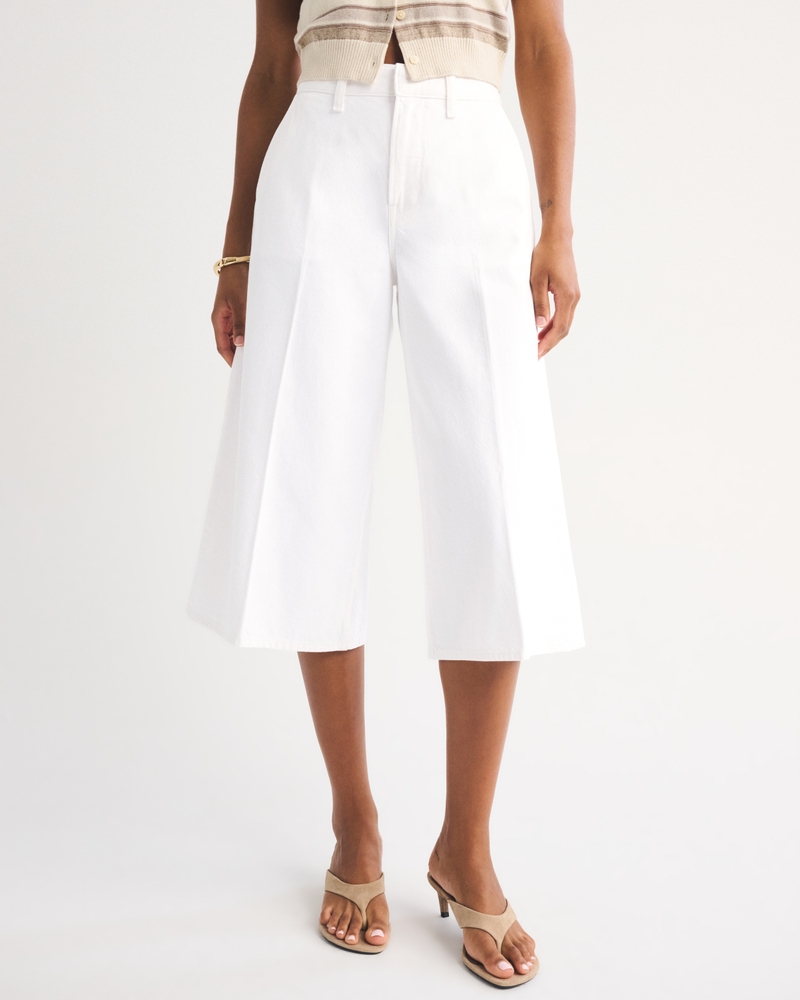 Curve Love High Rise Culotte Jean