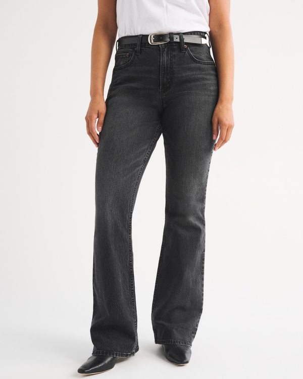Curve Love High Rise Bootcut Jean, Black view 2