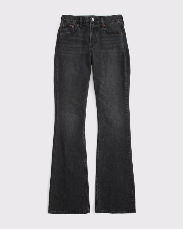 Curve Love High Rise Bootcut Jean, Black view 1