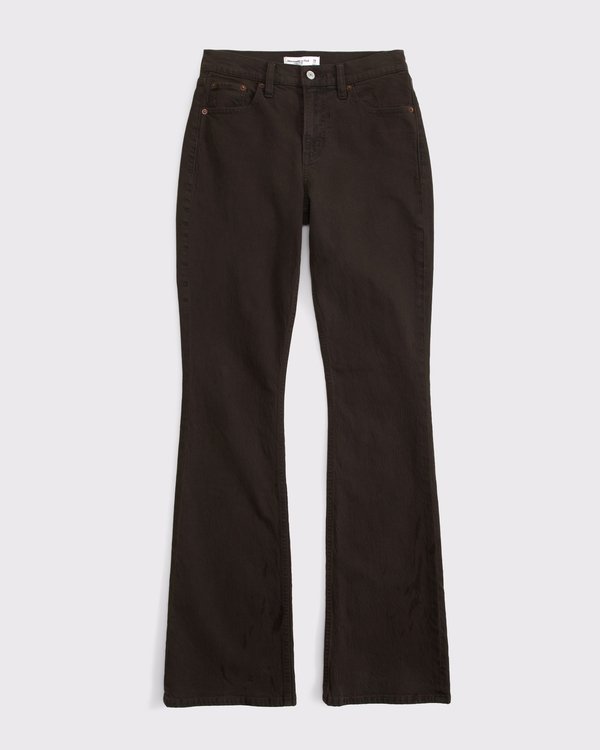 Curve Love High Rise Bootcut Jean, Light Brown Sd/texture view 1