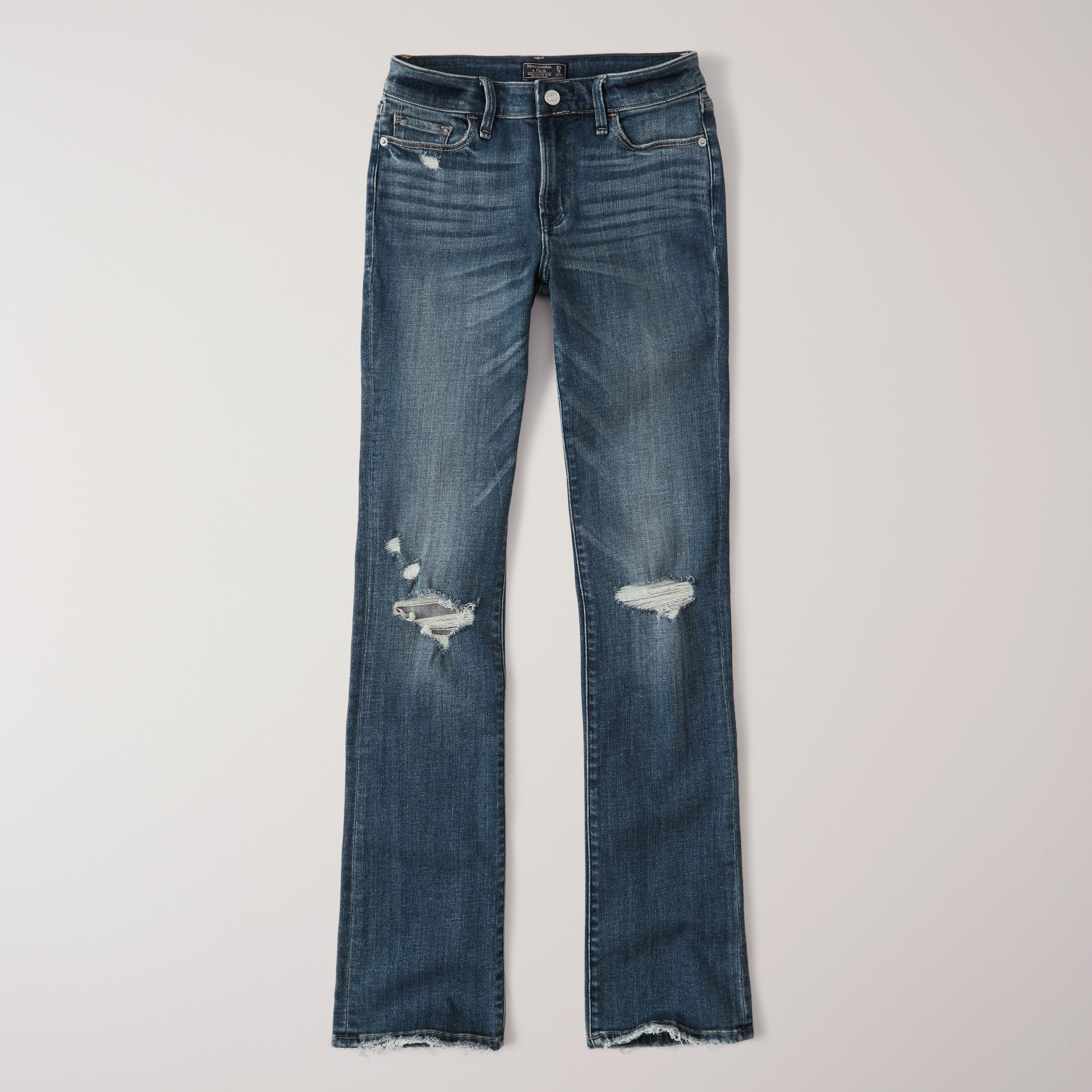 bootcut jeans with rips