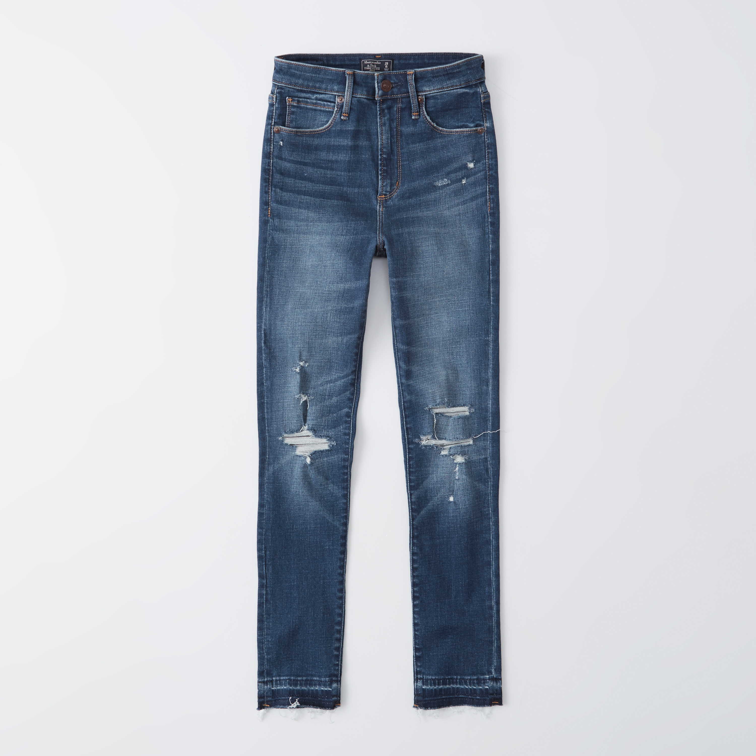 abercrombie ripped skinny jeans