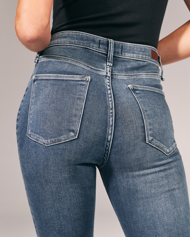 women's jeans look leggings Jeggings hot pants Casual denim Inc Belt size  6-14