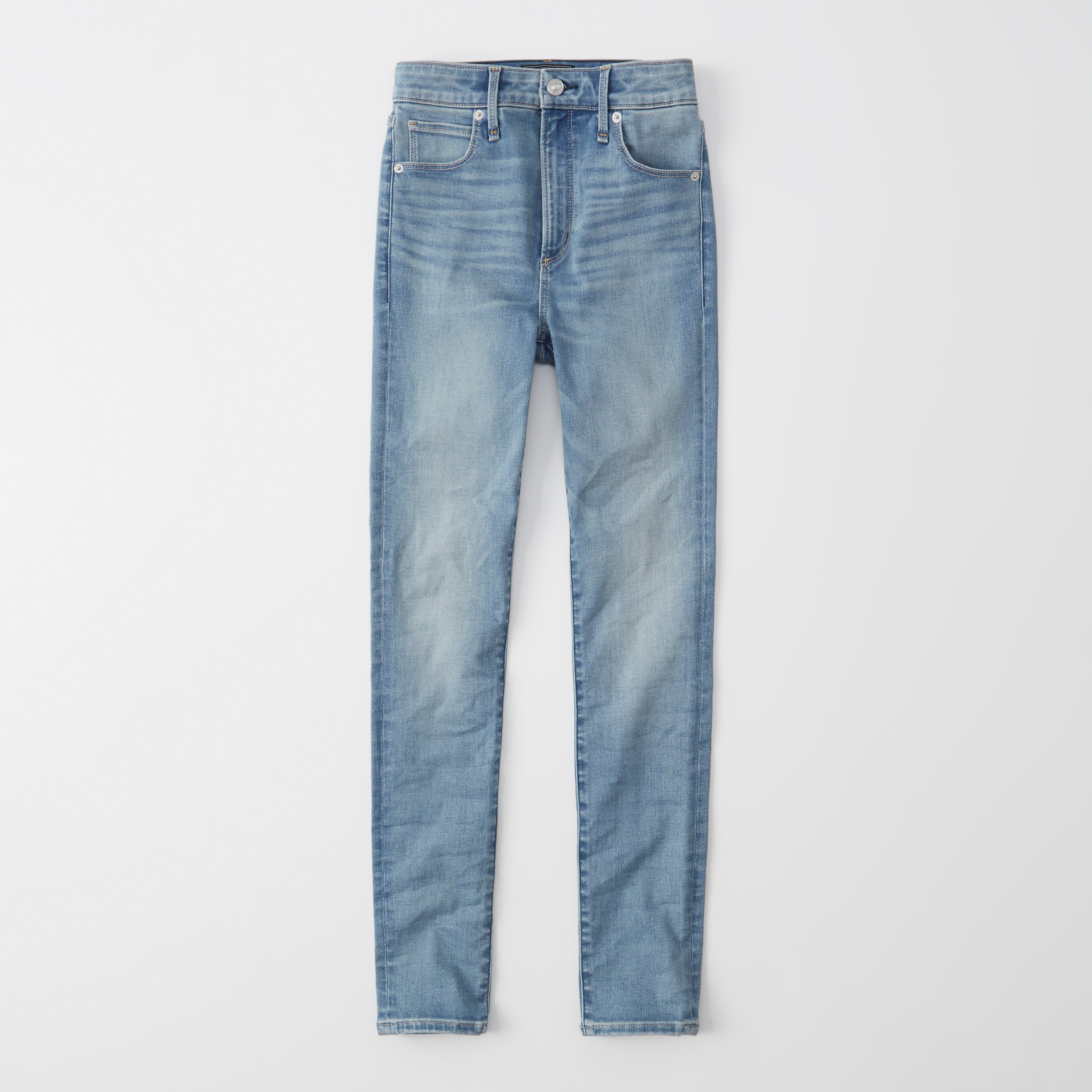 abercrombie and fitch high rise super skinny jeans