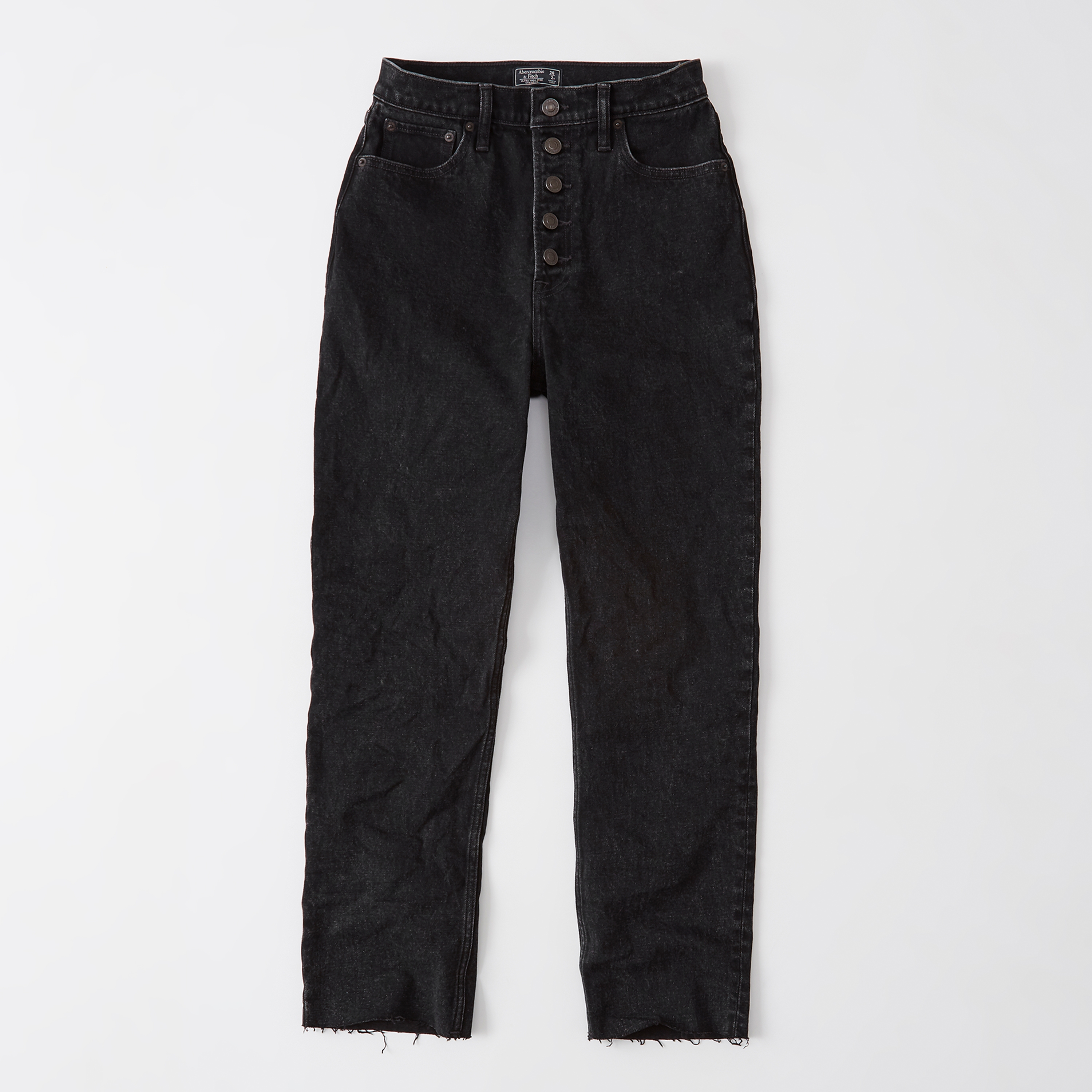 abercrombie and fitch high rise ankle jeans
