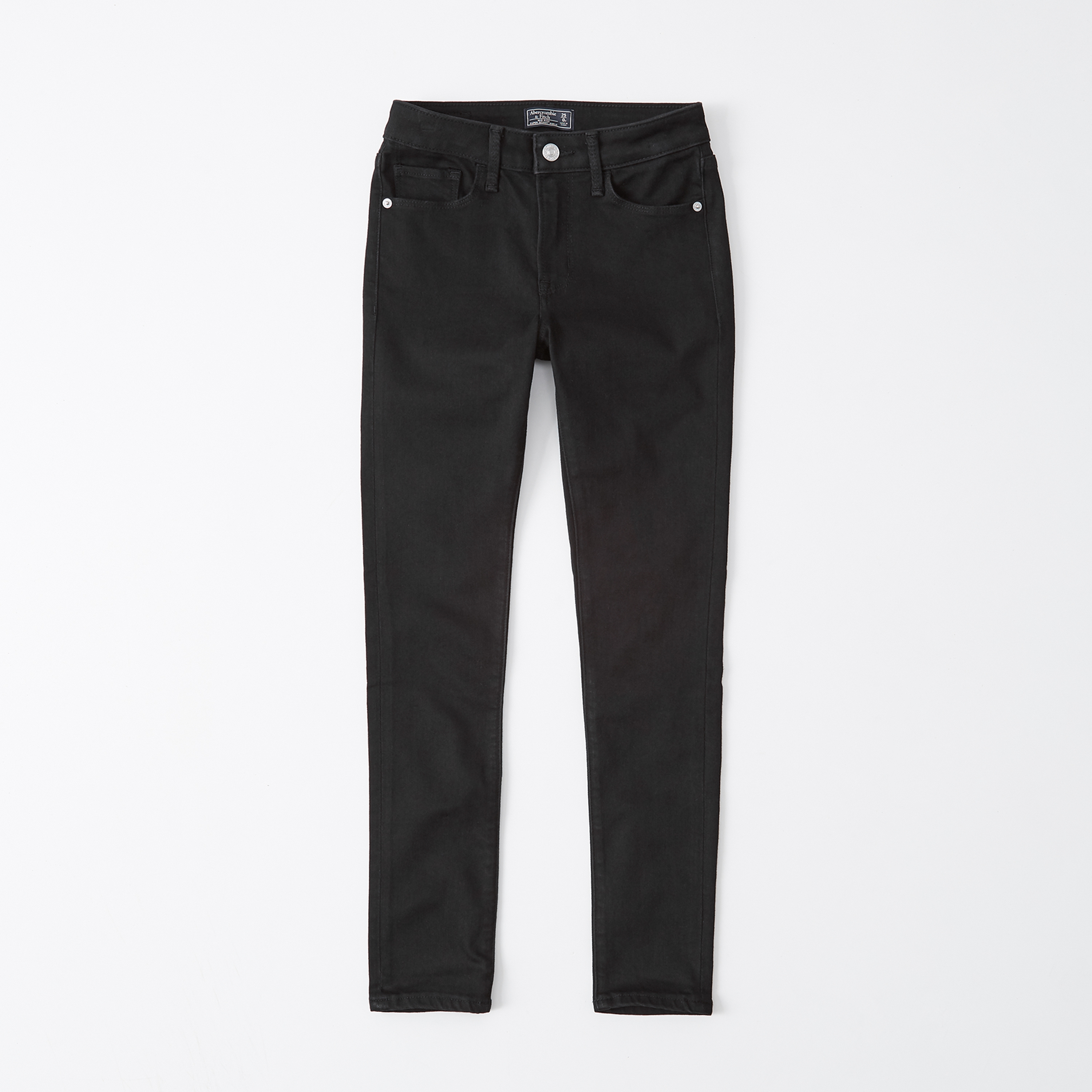 mid rise super skinny ankle jeans