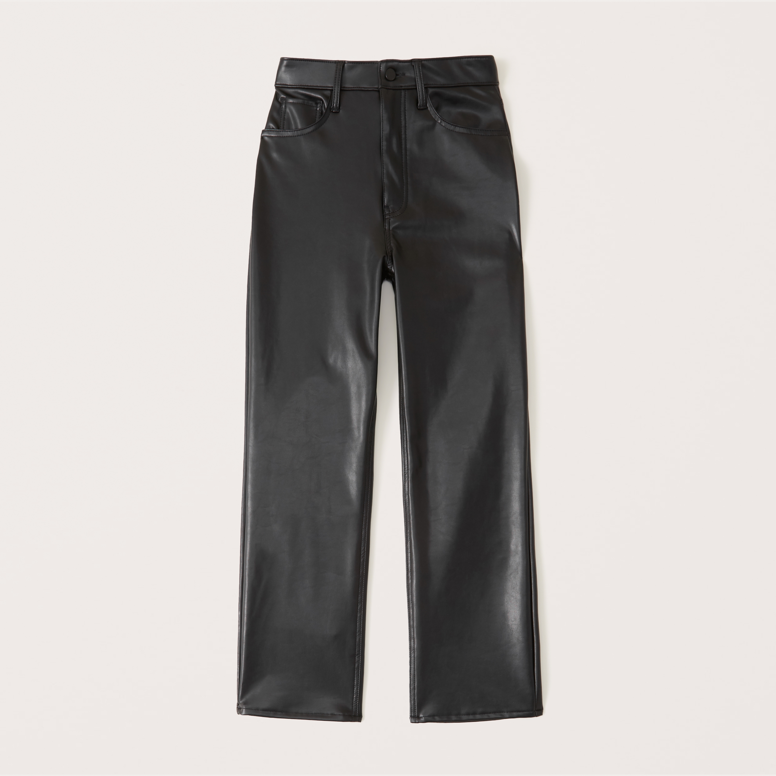 ankle length leather pants