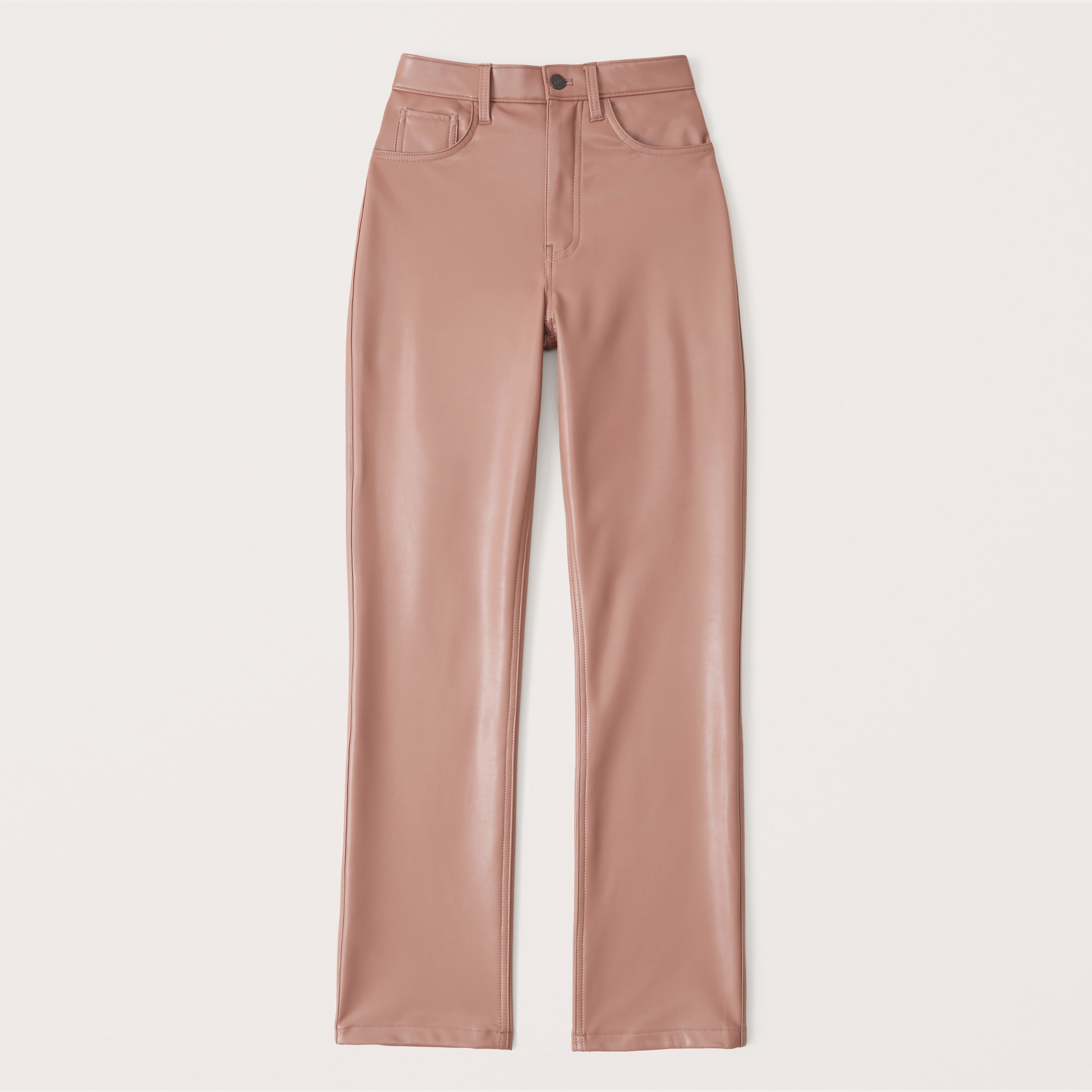 brown leather pants abercrombie