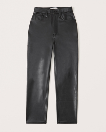 abercrombie vegan leather pants