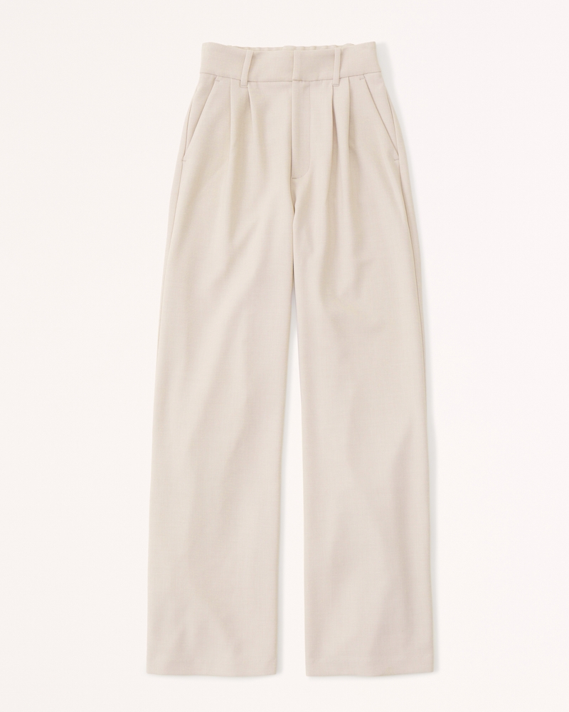 Tailored Wide Leg Pants