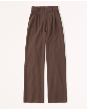 Women's Tailored Wide Leg Pant Women's Clearance