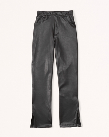abercrombie vegan leather pants