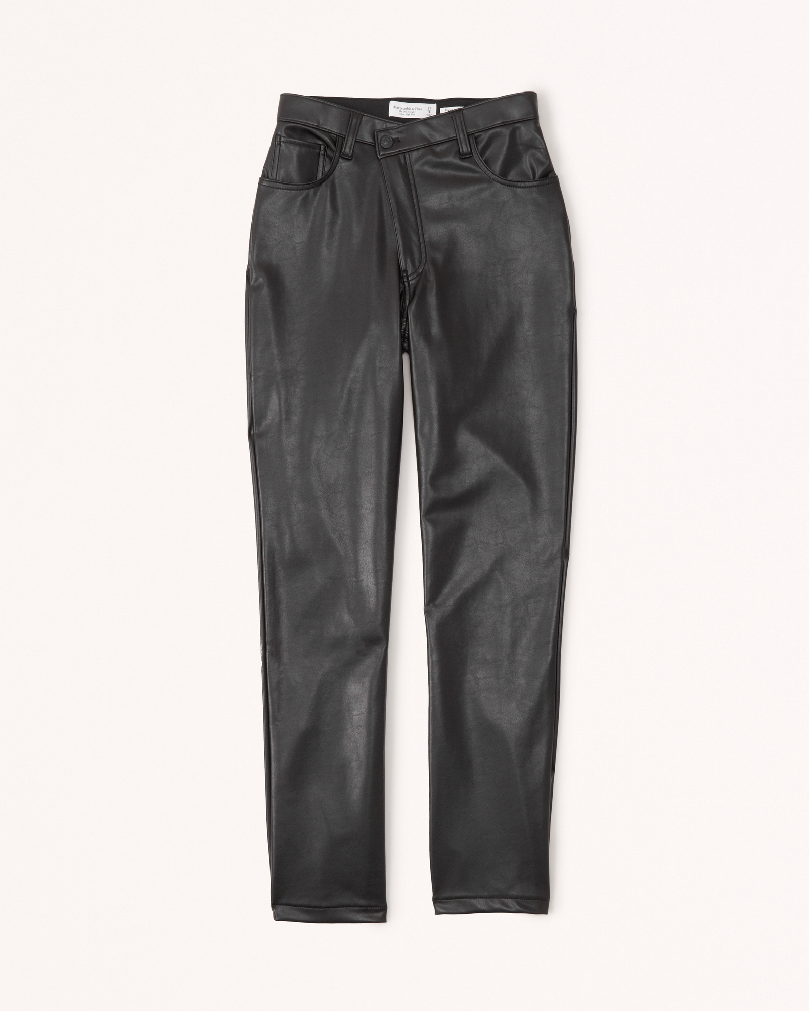 Amber Vegan Leather Criss Cross Pants - Underground Clothing