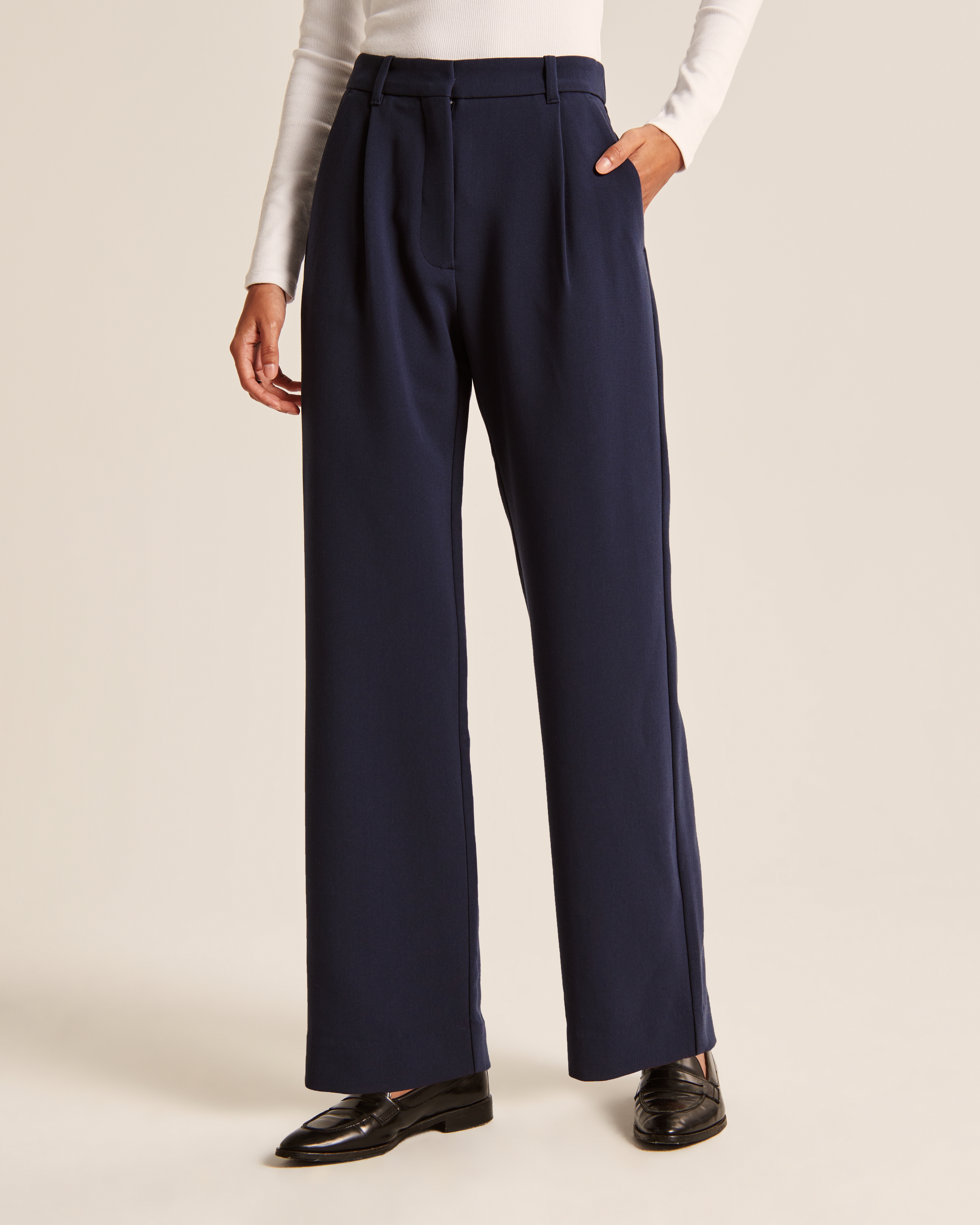 Women's Tailored Relaxed Straight Pant | Women's Womens Search L2