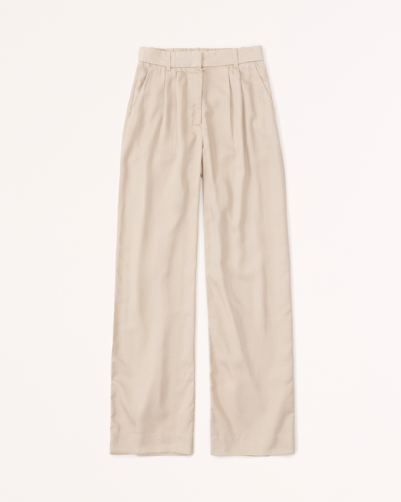 Women's Tailored Lightweight Drapey Wide Leg Pant | Women's