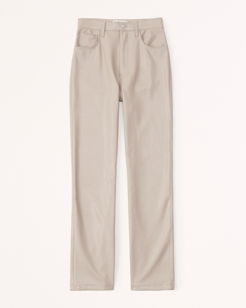 abercrombie vegan leather pants