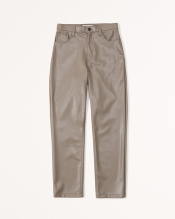 abercrombie vegan leather pants