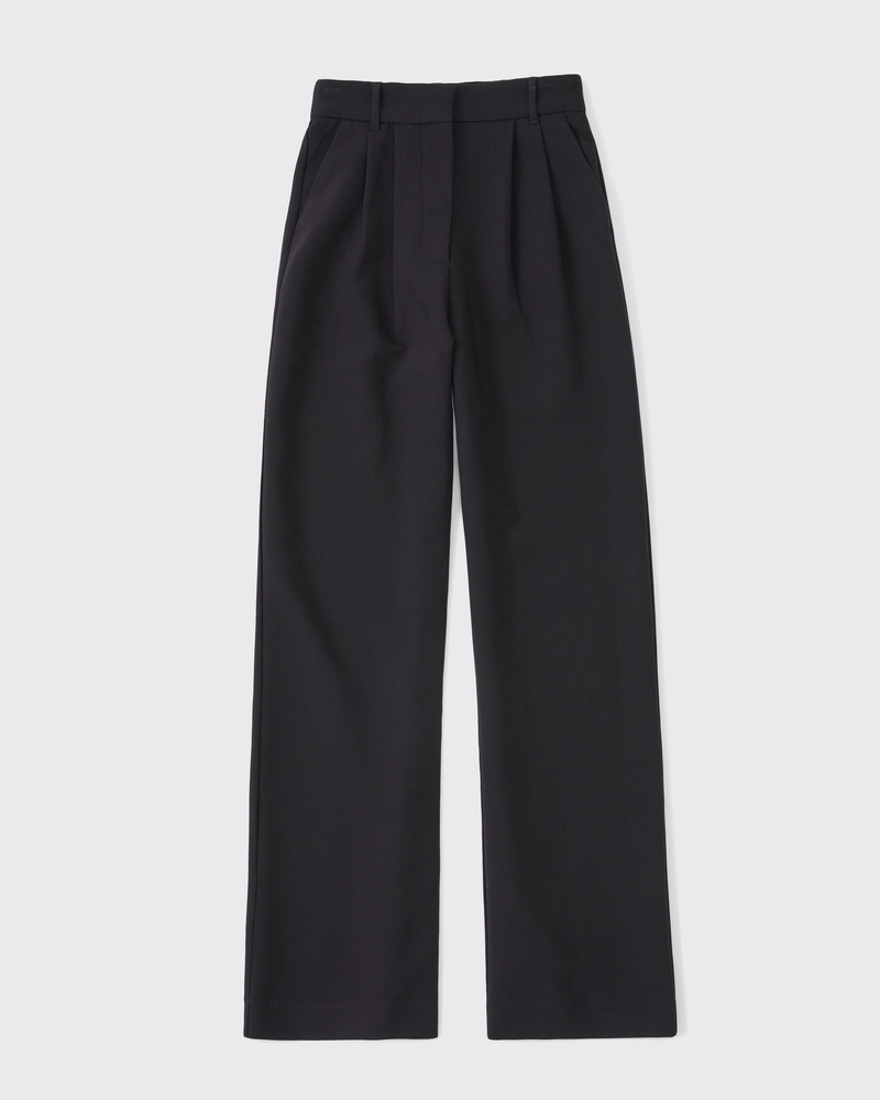 Mujer Pantalones sartoriales de pernera ancha A F Sloane Mujer Prendas inferiores Abercrombie