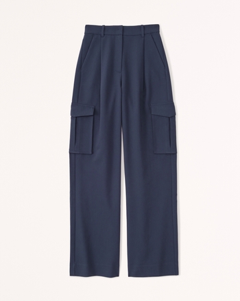 Women's A&F Sloane Tailored Cargo Pant Women's Bottoms