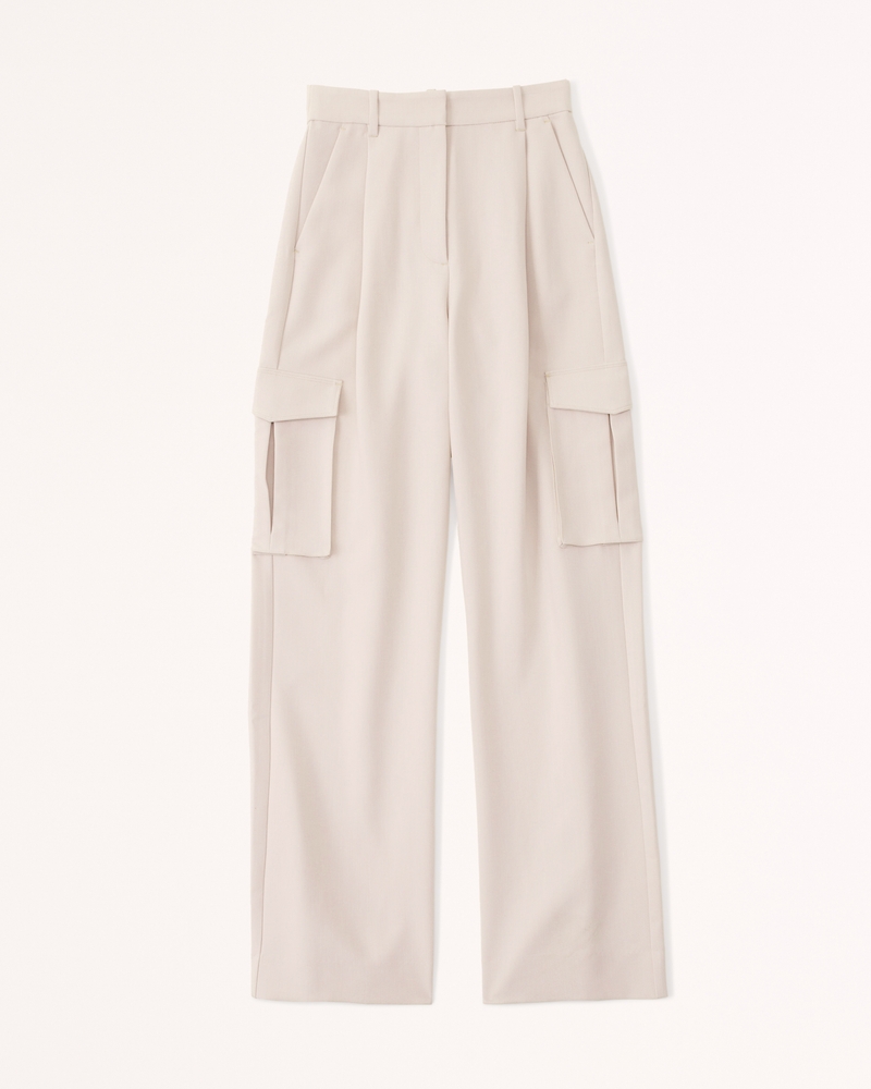 Women's A&F Sloane Tailored Cargo Pant | Women's Clearance ...