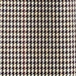 brown houndstooth
