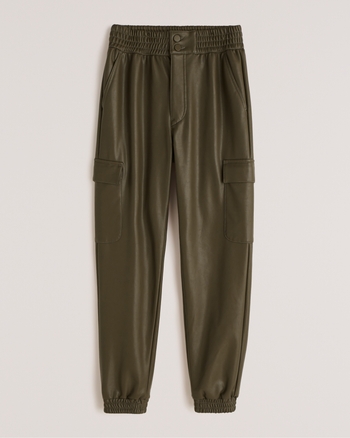 curve love vegan leather cargo