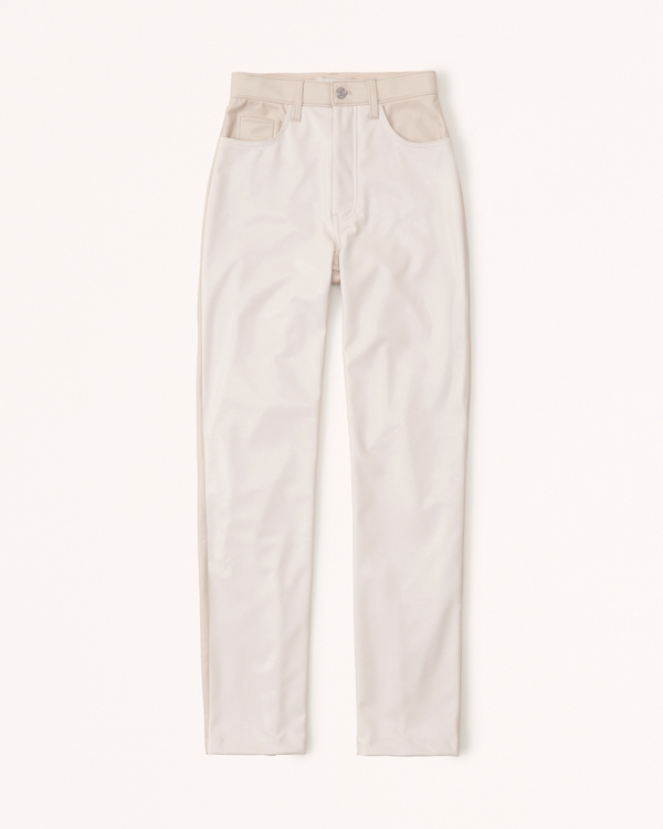 abercrombie vegan leather pants