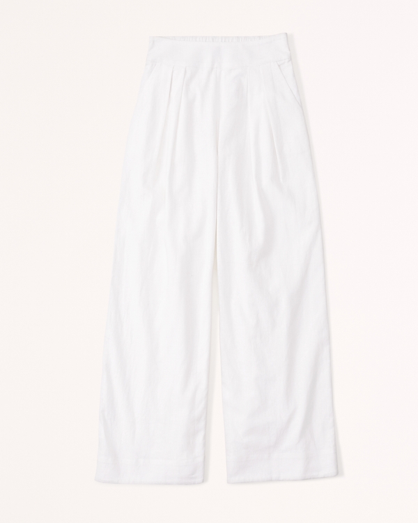 Women's Wide Leg Pants Abercrombie & Fitch