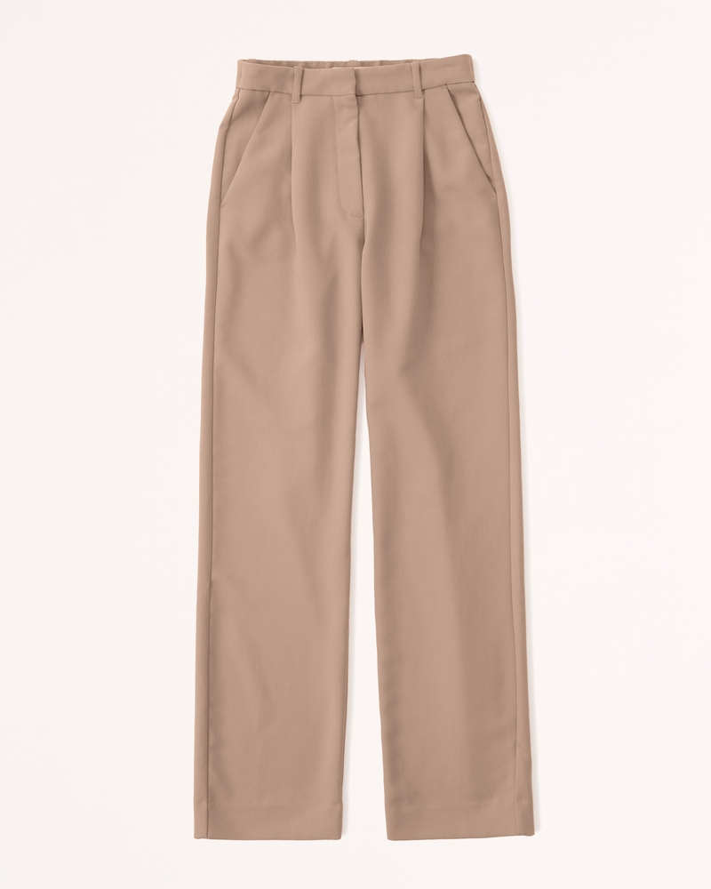 Relaxed Pleated Pants - Our Second Nature
