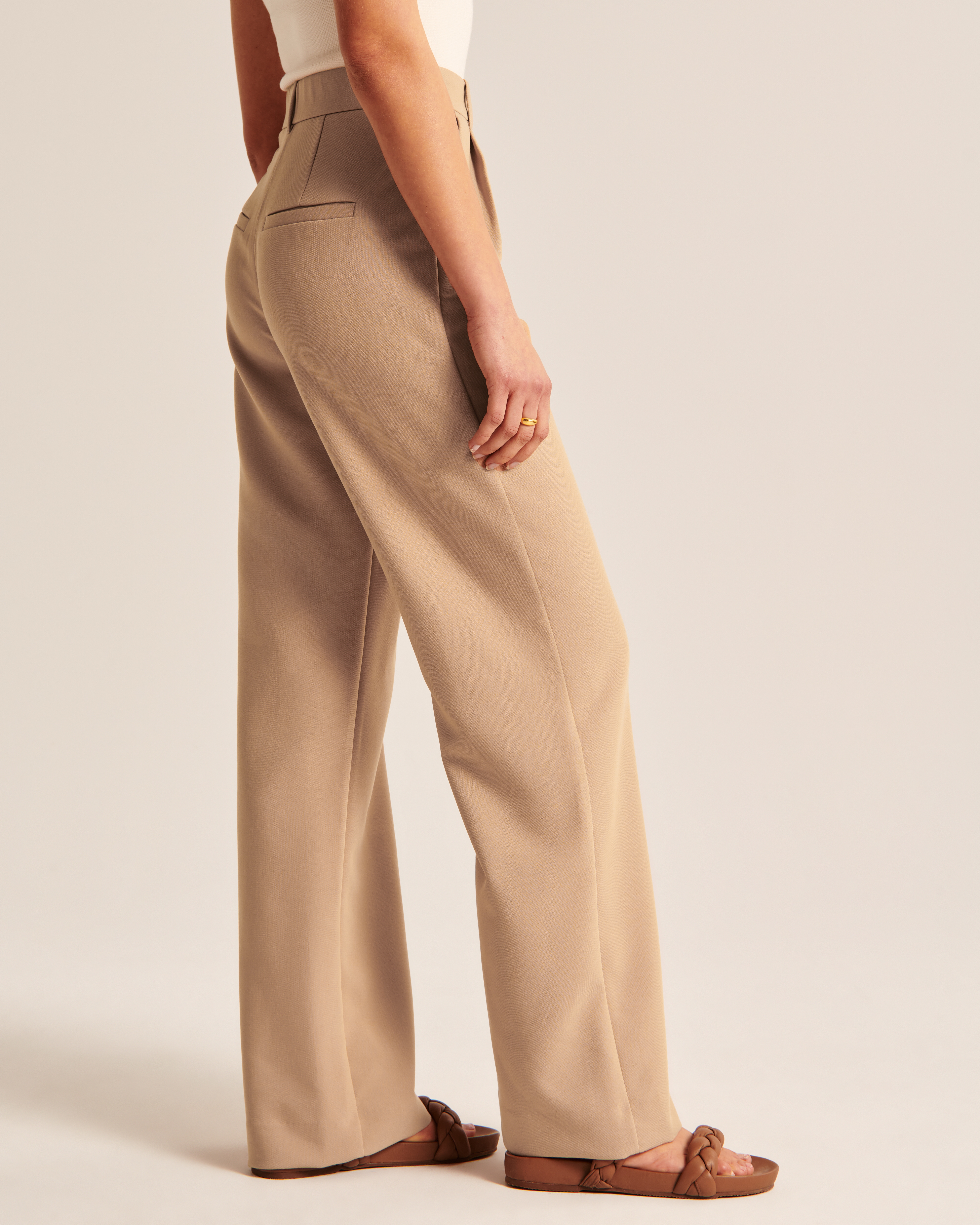 Women's A&F Sloane Tailored Pant | Women's Bottoms | Abercrombie.com