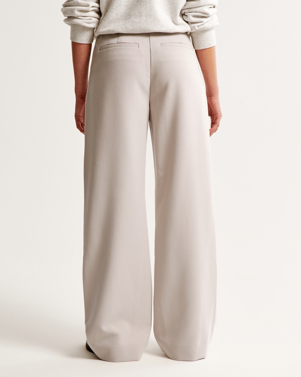 A&F Sloane Tailored Wide Leg Pant