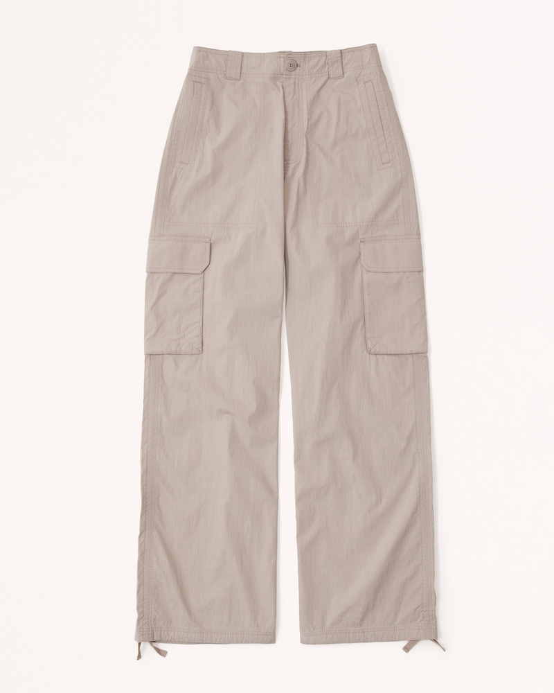 Women's Low-Rise Baggy Cargo Pants, Women's Clearance