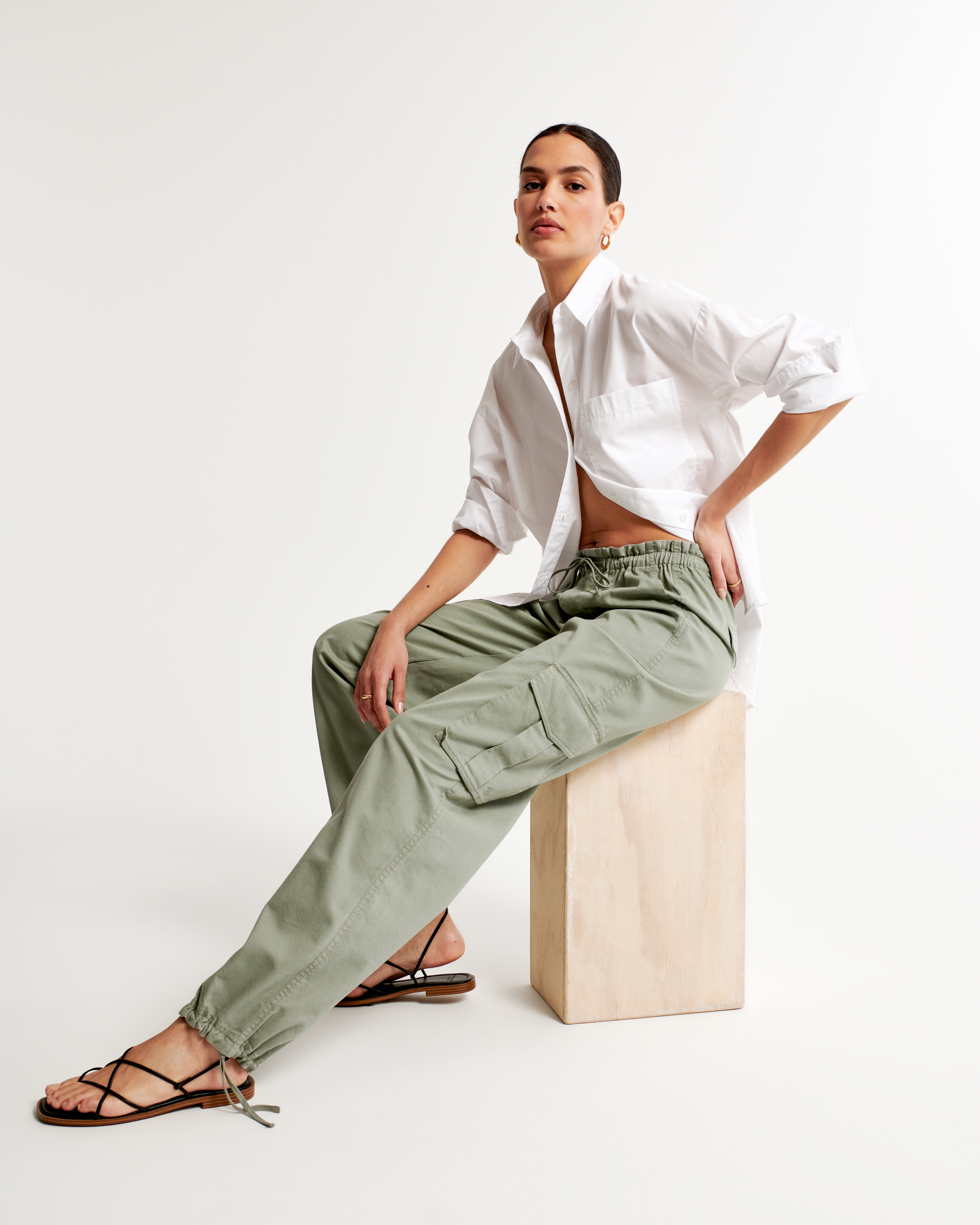 Women's Baggy Utility Pant | Women's Clearance | Abercrombie.com