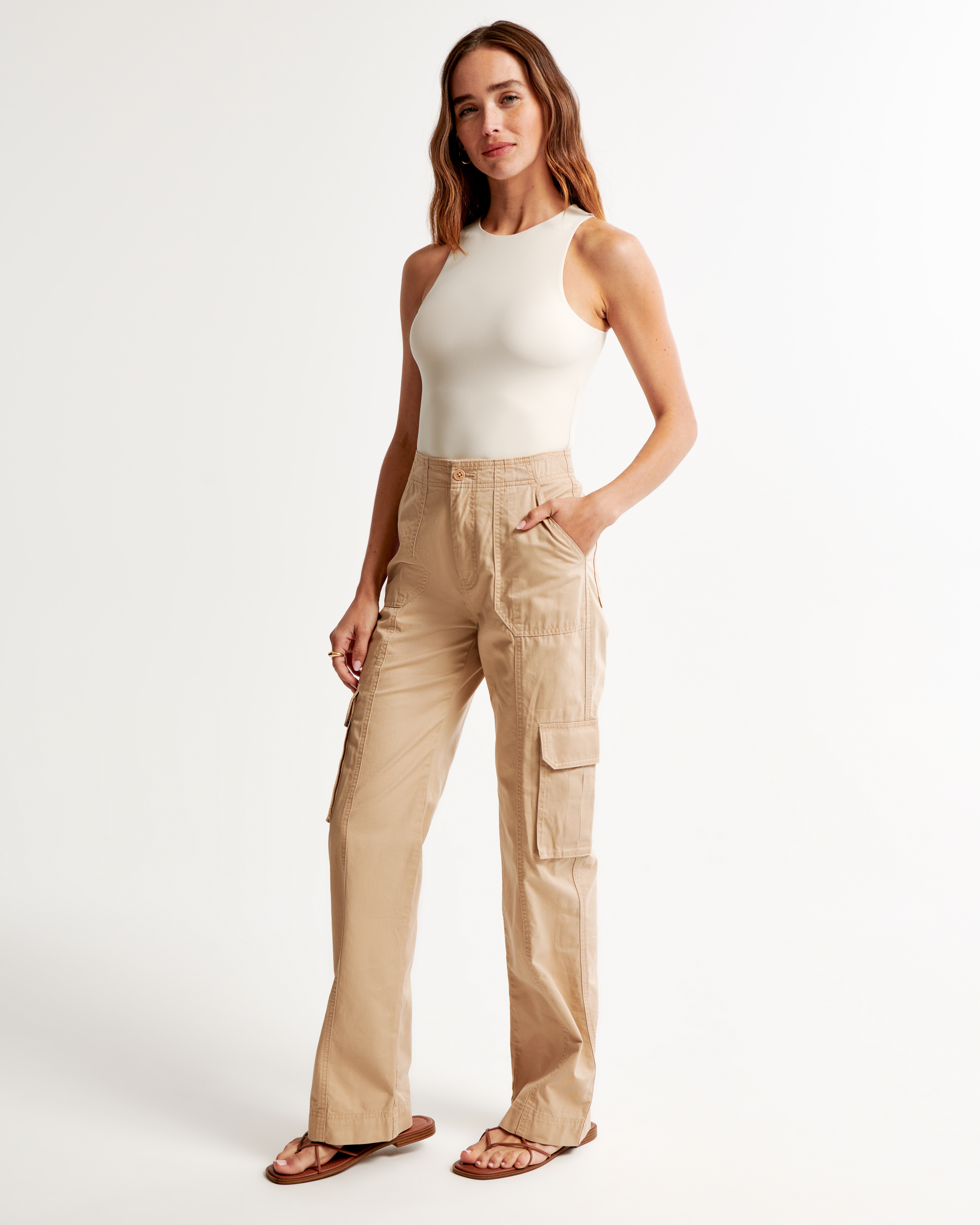 Womens cargo pants outlet sale