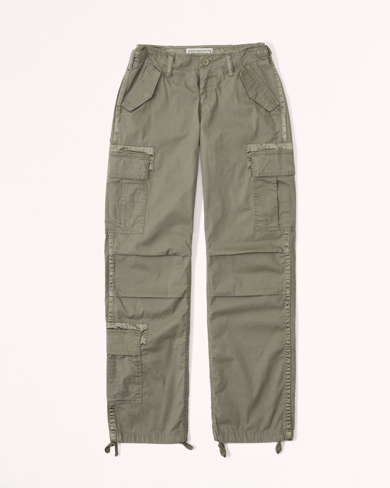 Pantalón utilitario con estilo de los 2000